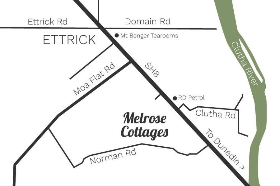 Melrose Cottages Millers Flat Extérieur photo